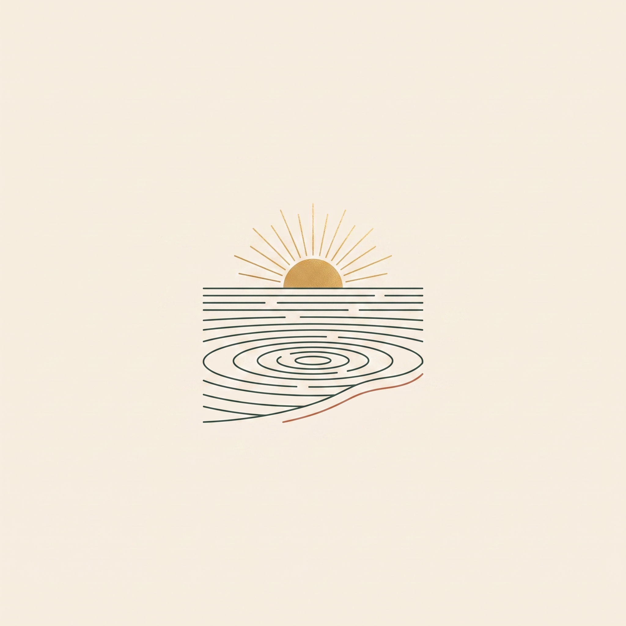 The Stress current — a still lake with gentle ripples