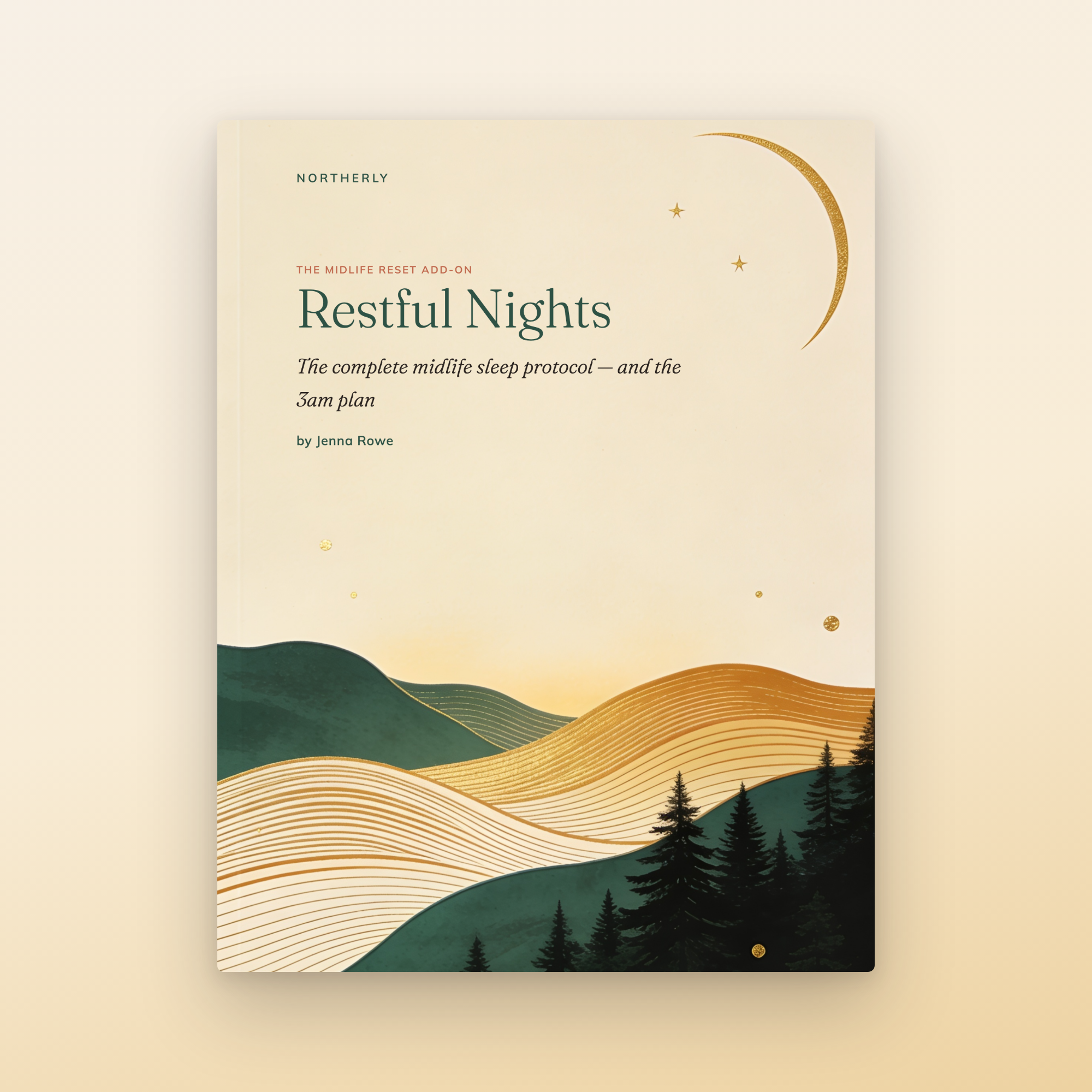 Restful Nights — The Midlife Sleep Protocol, 20-page PDF guide