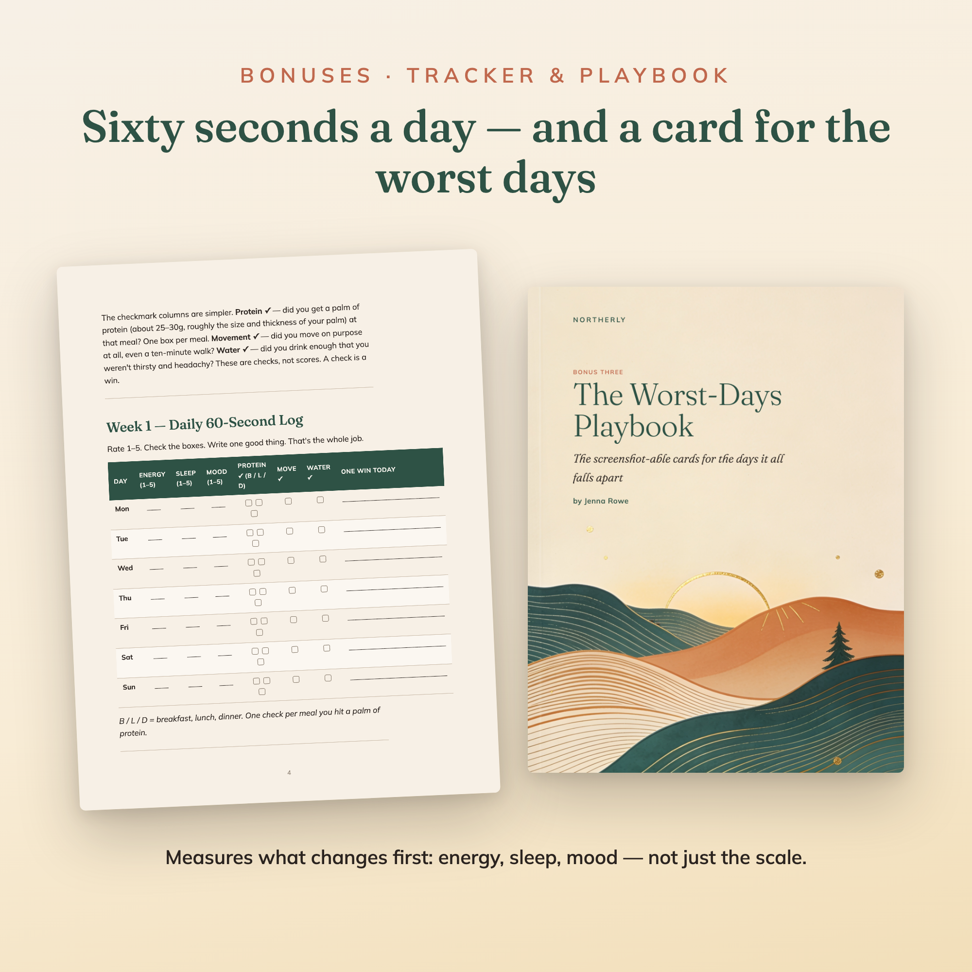 The Reset Tracker and the Worst-Days Playbook